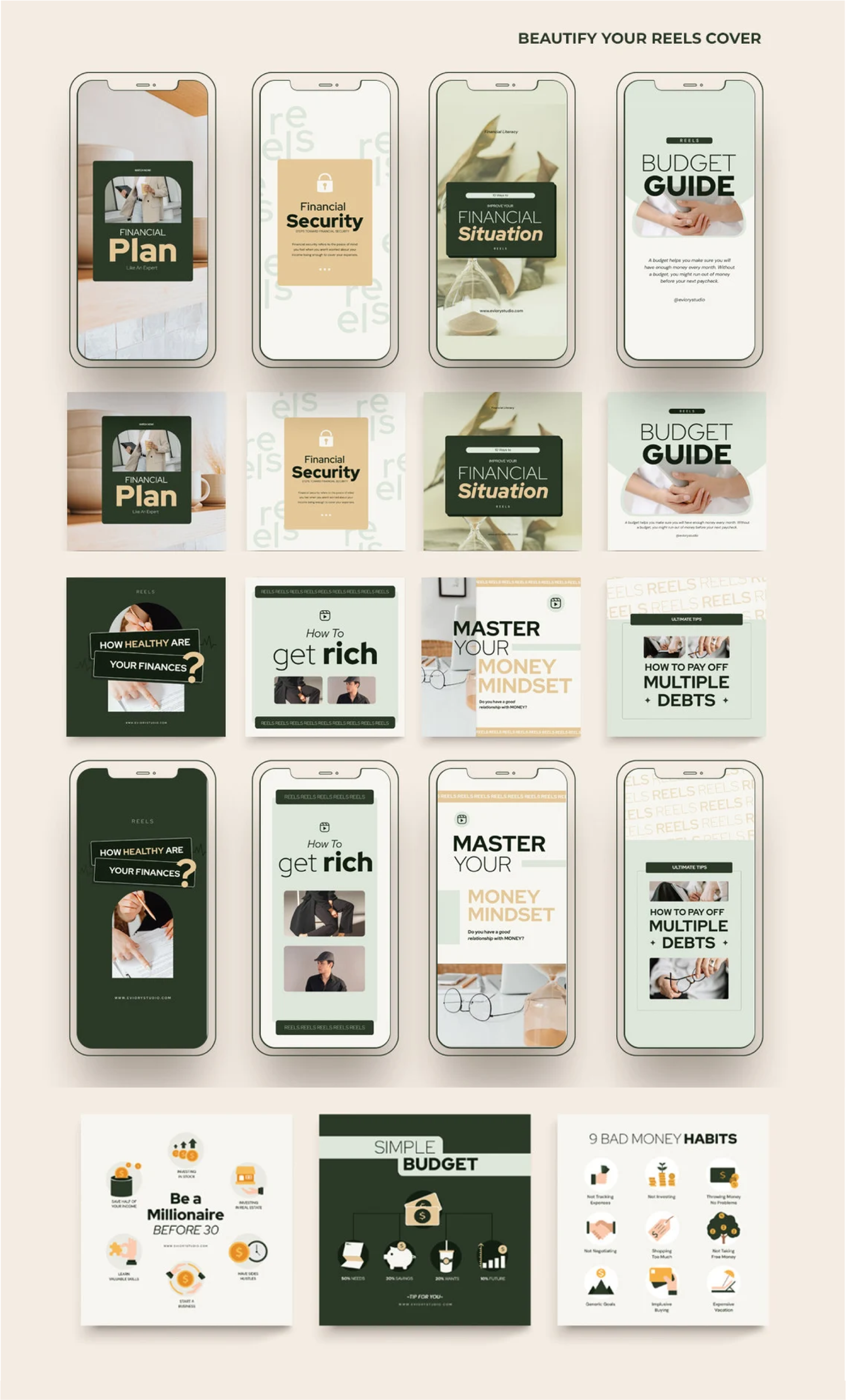 Social Media Design (Facebook & Instagram)