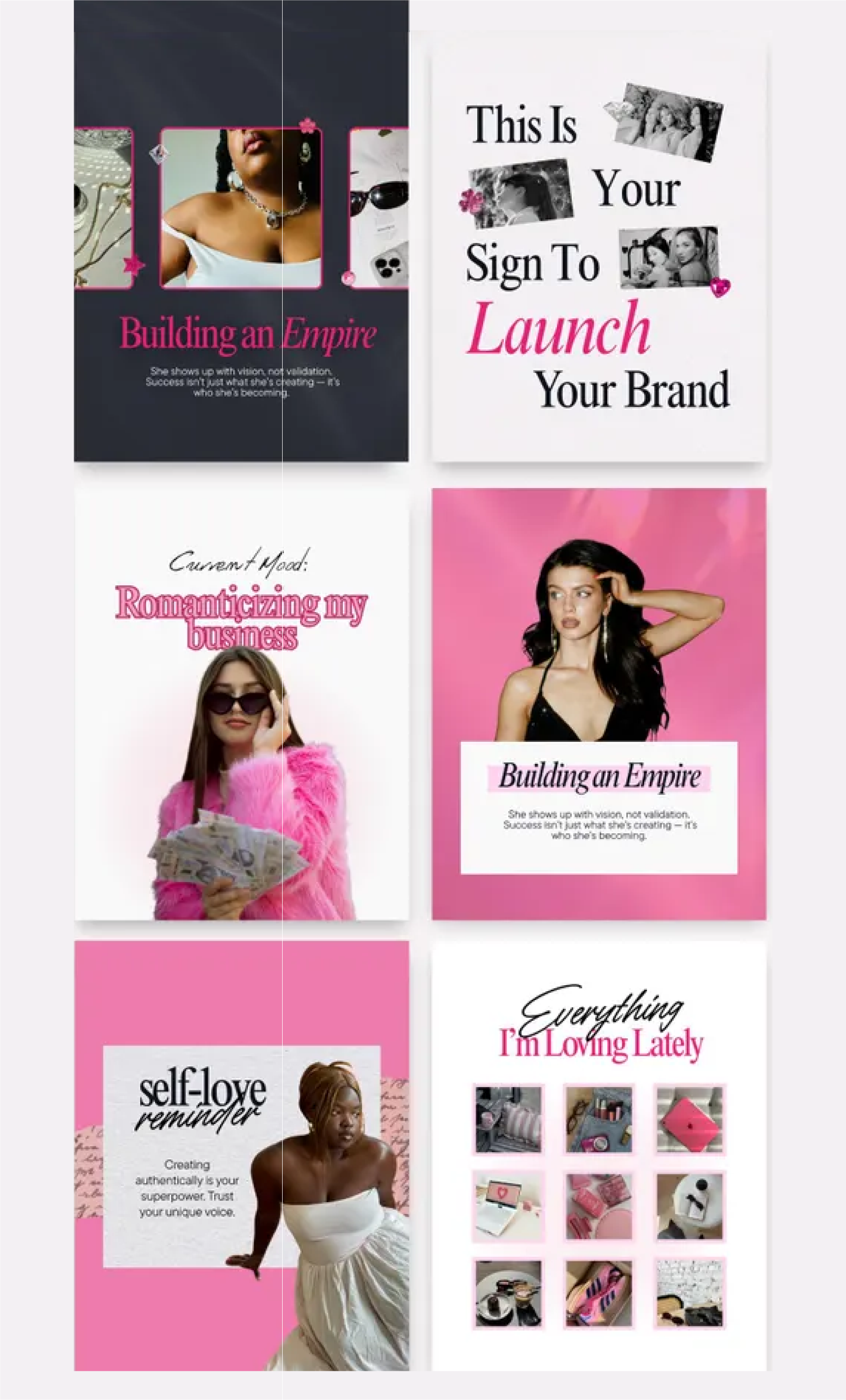 Social Media Design (Facebook & Instagram)
