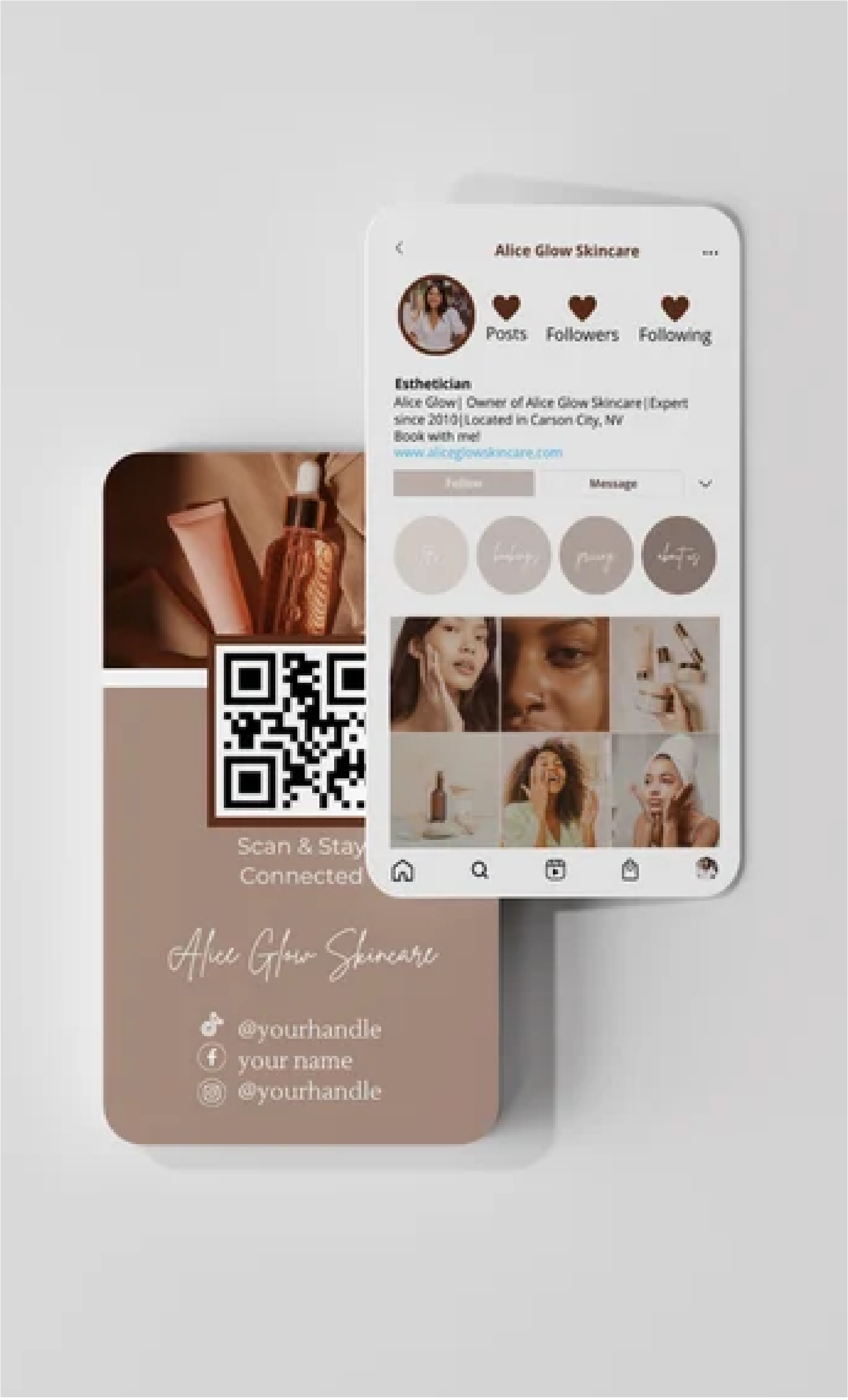 Social Media Design (Facebook & Instagram)